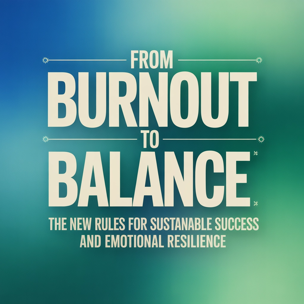 From Burnout to Balance: The New Rules for Sustainable Success and Emotional Resilience