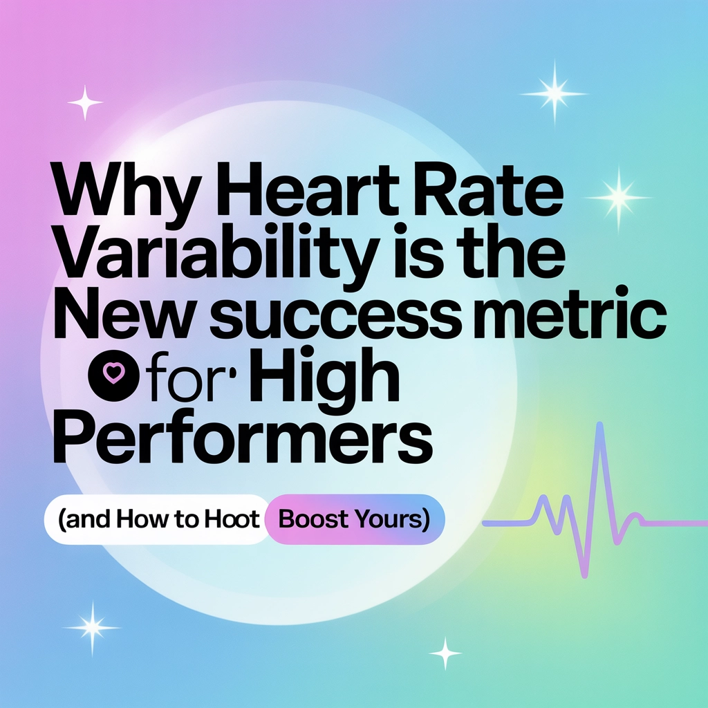 Why Heart Rate Variability Is the New Success Metric for High Performers (And How to Boost Yours)