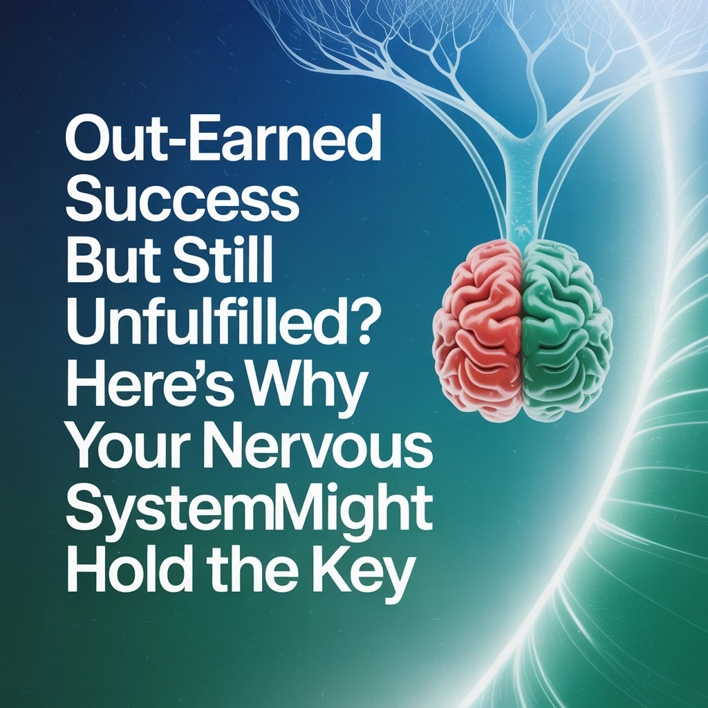 Out-Earned Success but Still Unfulfilled? Here’s Why Your Nervous System Might Hold the Key