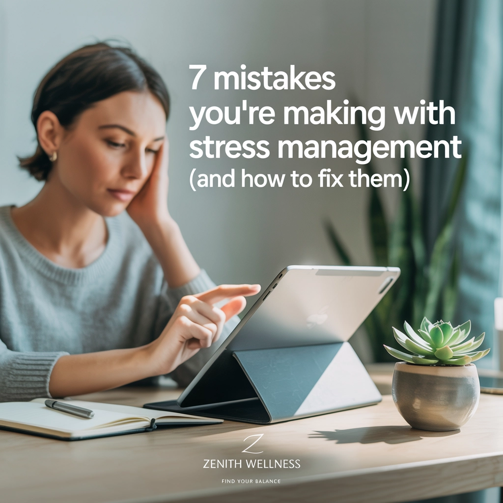 7 Mistakes You're Making with Stress Management (and How to Fix Them)