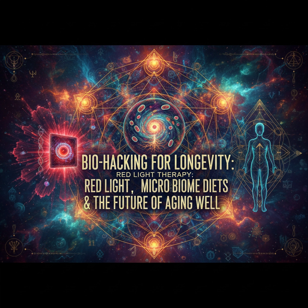 Bio-hacking for Longevity: Red Light Therapy, Microbiome Diets & The Future of Aging Well