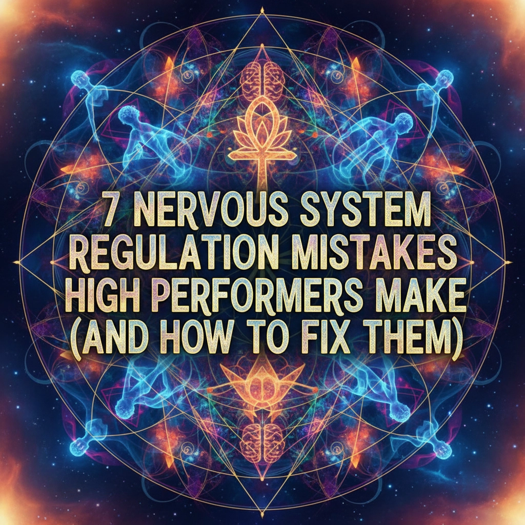 7 Nervous System Regulation Mistakes High Performers Make (And How to Fix Them)