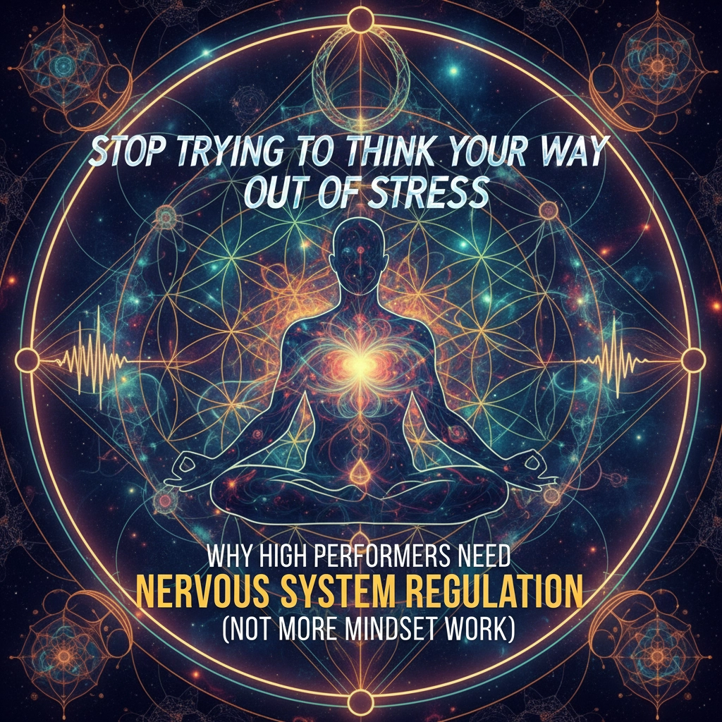 Stop Trying to Think Your Way Out of Stress: Why High Performers Need Nervous System Regulation (Not More Mindset Work)